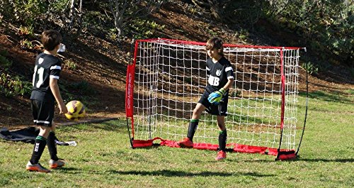 Soccer Goal 6ft x 4ft Portable Bow Style Net