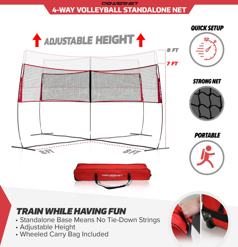 Volleyball Four Square Net