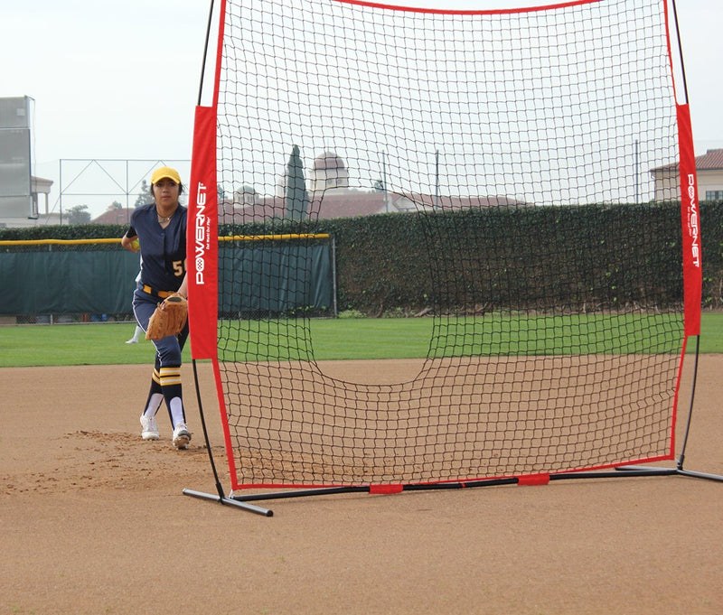 7x7 Pitch-Thru Protection Screen for Softball