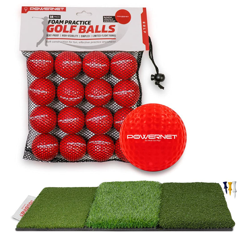 Golf Mat and Ball Bundle