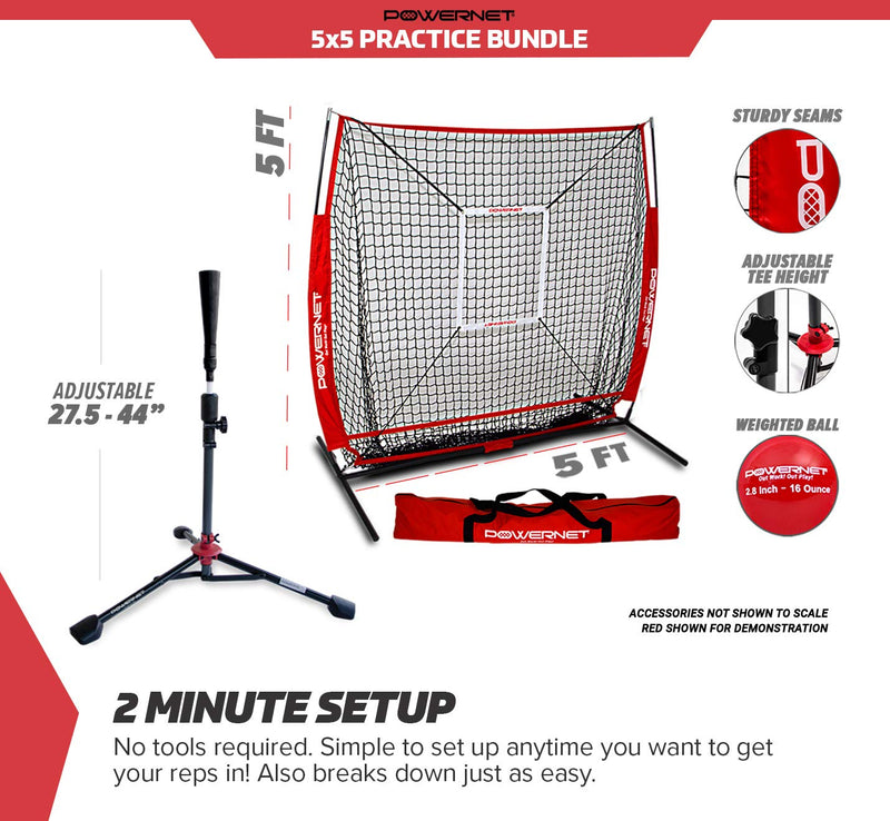 5x5 Practice Net Training Bundle