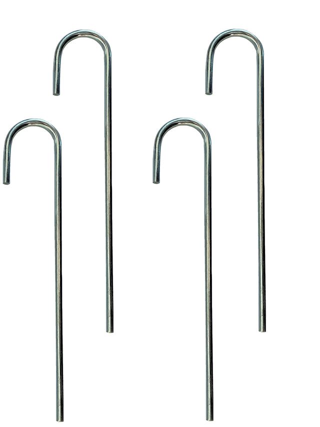 Ground Metal Stakes Replacement Parts PowerNet Basbeall Stakes