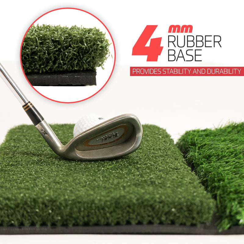 Golf Hitting Mat | Artificial Tri-Turf Grass