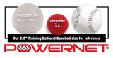 Micro 2" Weighted Training Balls 12 PK COMPLETE Set Sports PowerNet