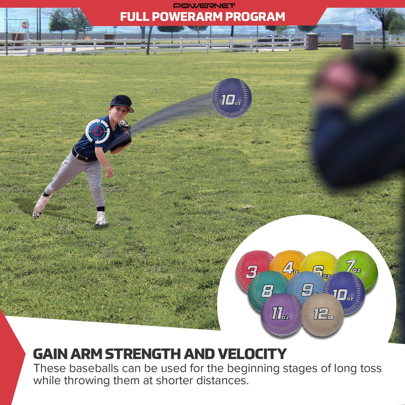 Progressive Weighted Training Baseballs