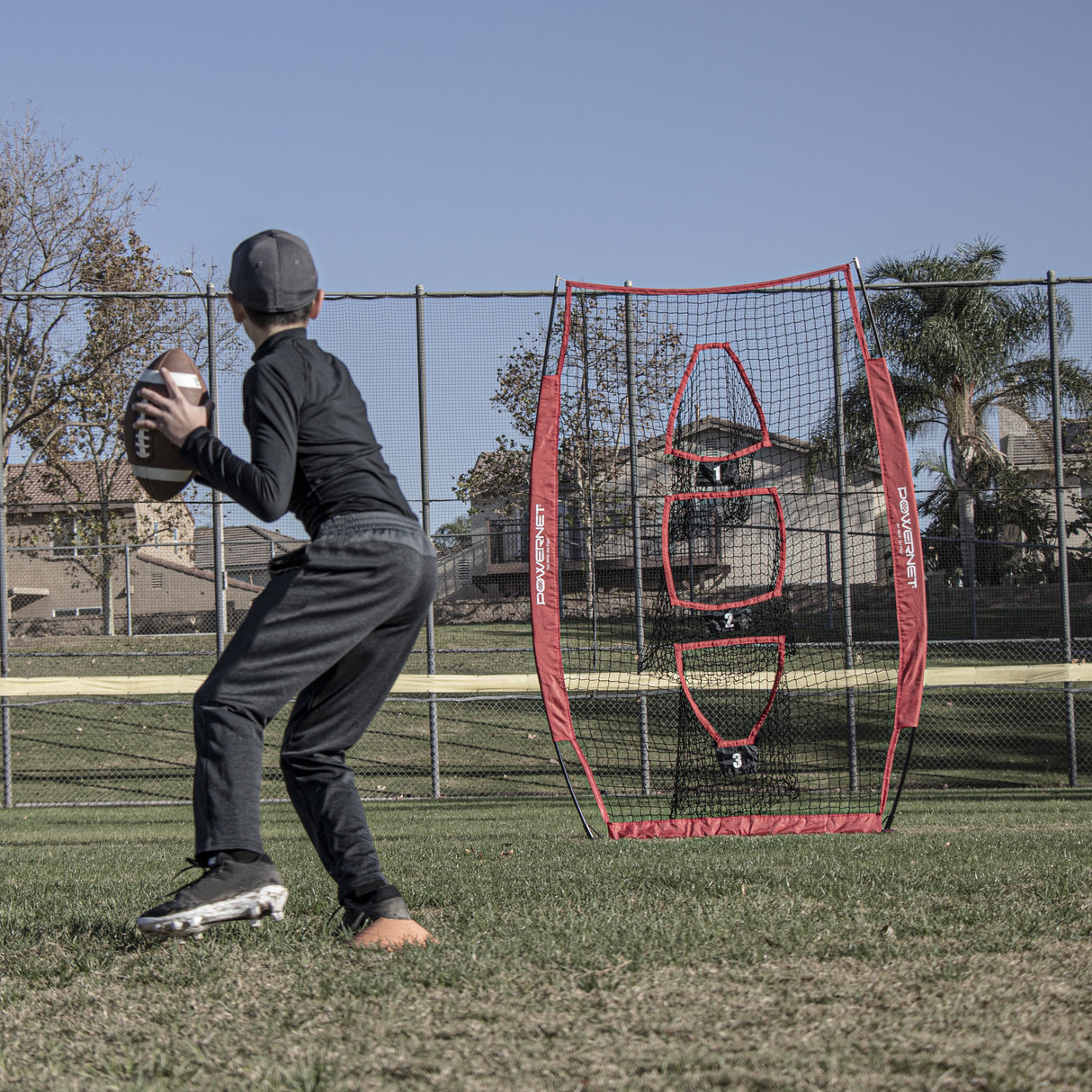 Football Receiver Passing Net 4x8 FT Sports PowerNet