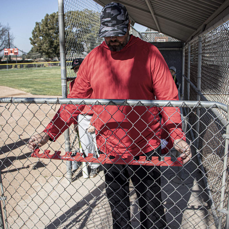 Dugout Bundle | Bat Fence Rack + Fence Hook + Gear Hanger