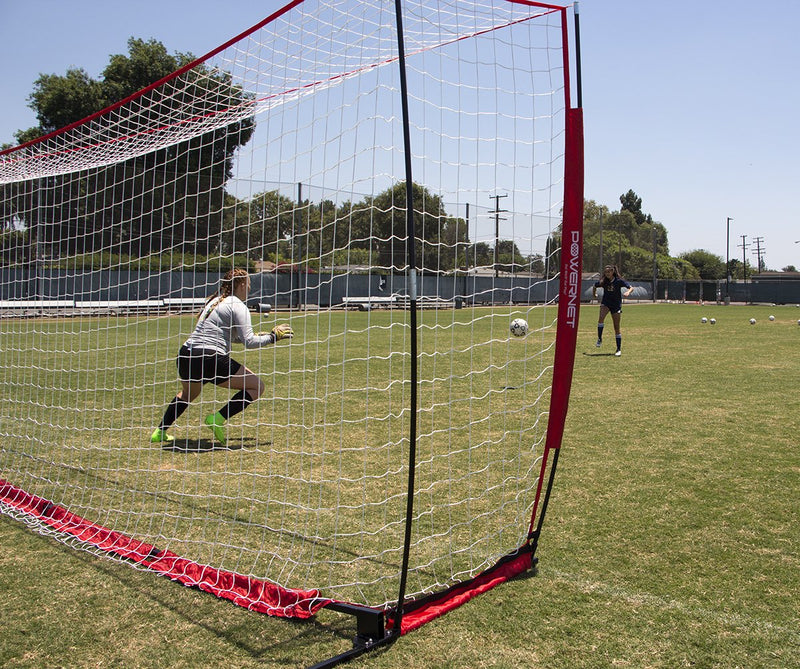 Soccer Goal 24x8 Regulation Size With Wheeled Carrying Bag