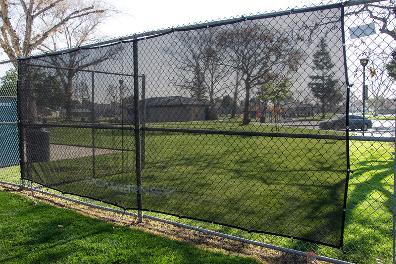 Fence Shade Net Cover | Portable Dugout Sun Screen | 18.75 FT x 7 FT