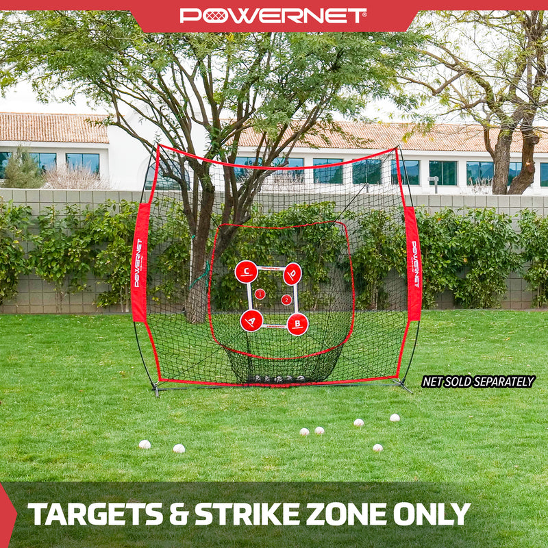 Pitch Perfect Targets and Strike Zone Attachment for 7x7 Net