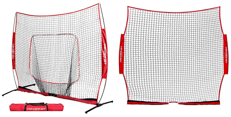 8x8 PRO Hitting Net and Barrier Screen Combo