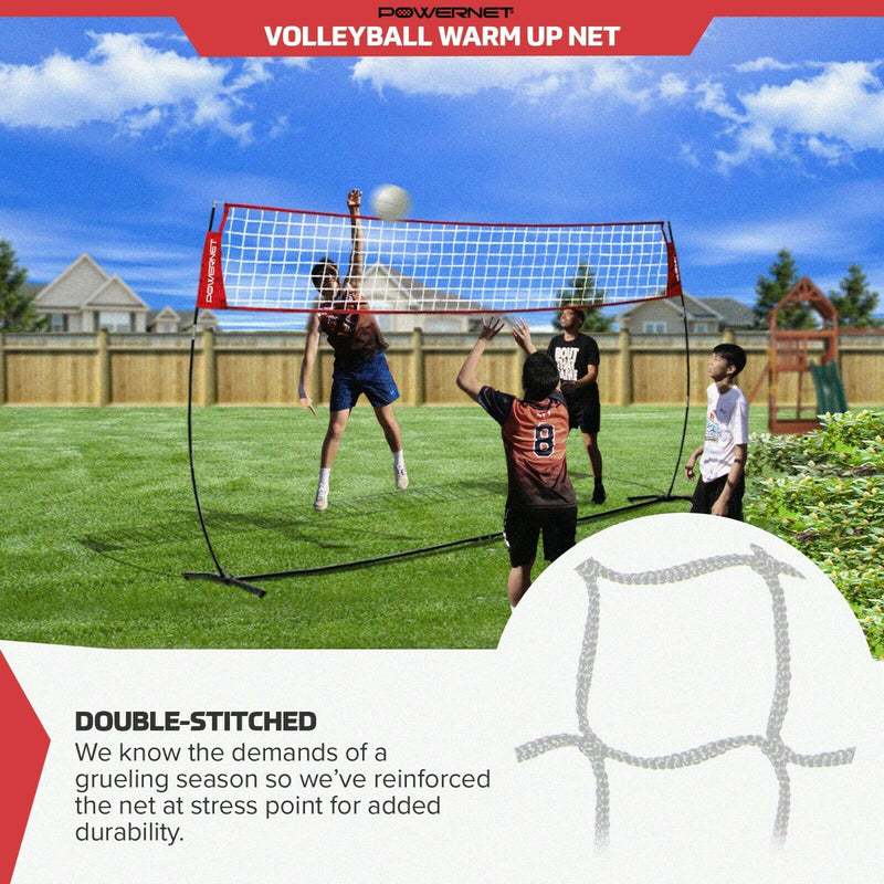 Freestanding Volleyball Warm Up Net