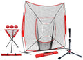 8x8 Practice Net and Portable Tee Bundle