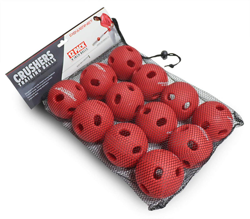Bucket and Training Balls Bundle | Baseballs +2.8" Weighted Balls + Crushers