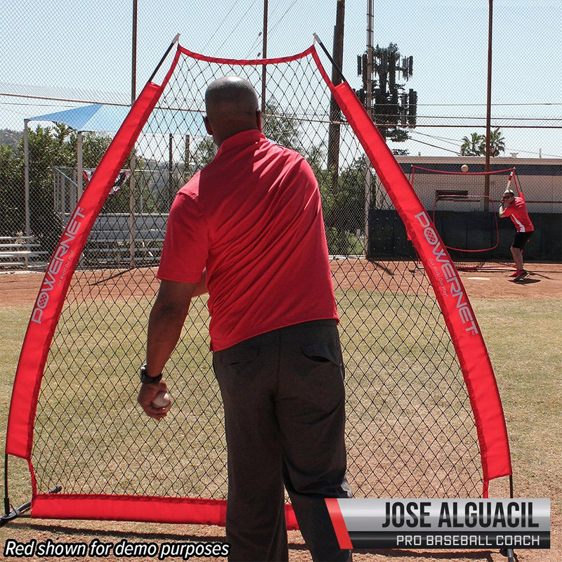 A-Frame Baseball Pitching Screen Net