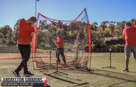 Triple Threat Team Training Net Baseball Bundle Sports PowerNet