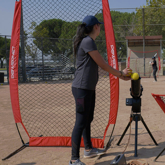 I-Screen Net for Batting Practice