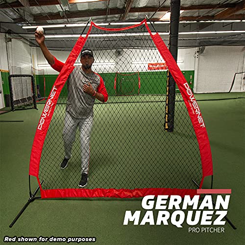 A-Frame Baseball Pitching Screen Net