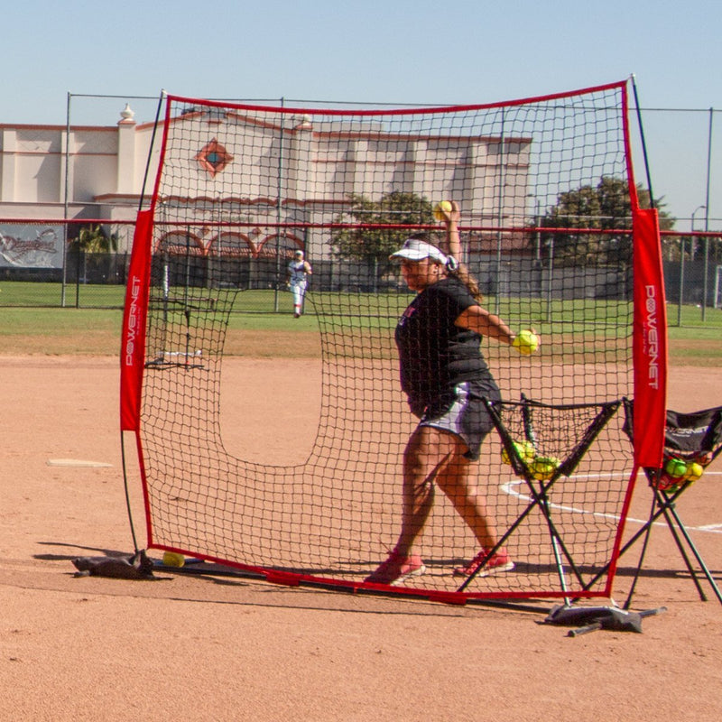 7x7 Pitch-Thru Protection Screen for Softball