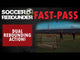 Fast Pass Rebounder Soccer Trainer 6x4 FT Sports PowerNet